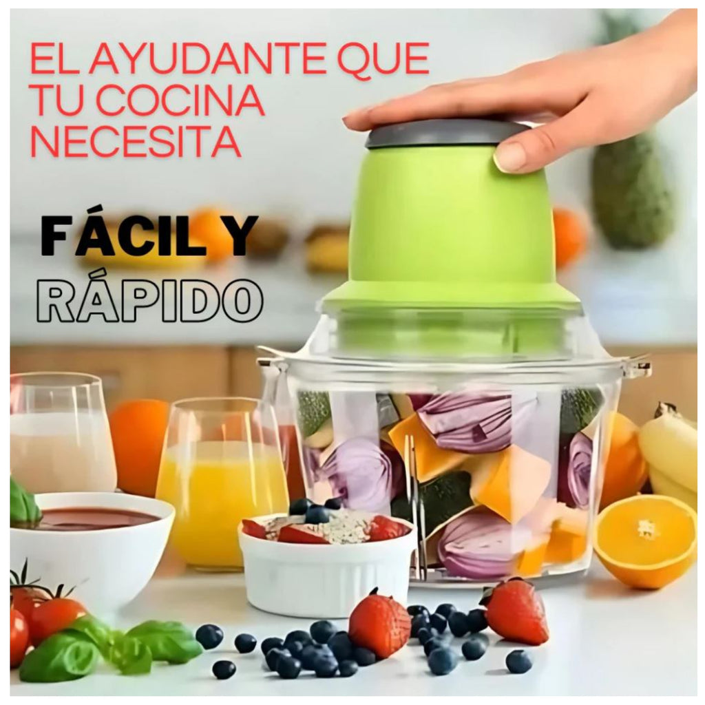 Triturador Electrónico Multifuncional – Potencia y Comodidad para tu Cocina
