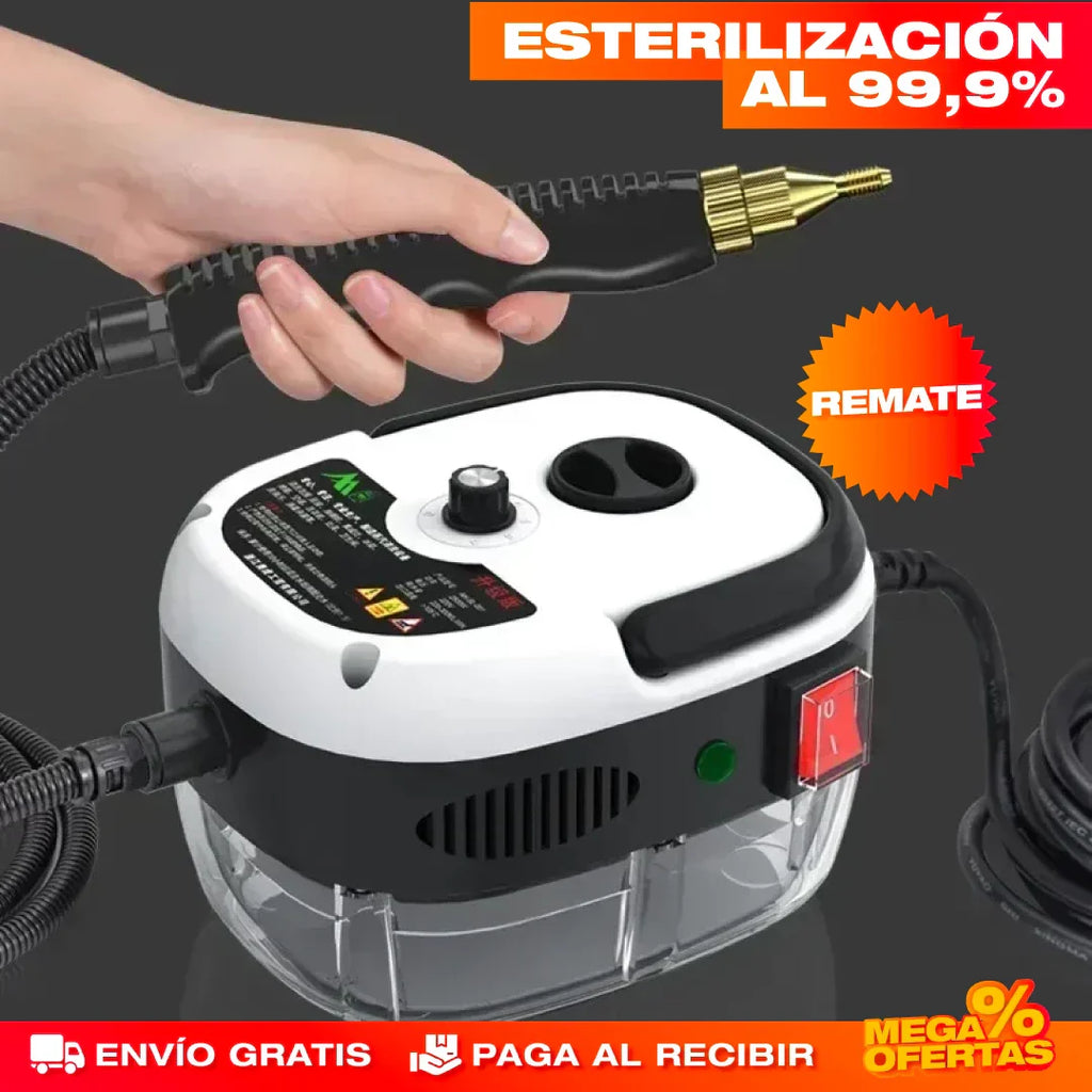 🔥Limpiador a Vapor con Esterilización a Presión🔥