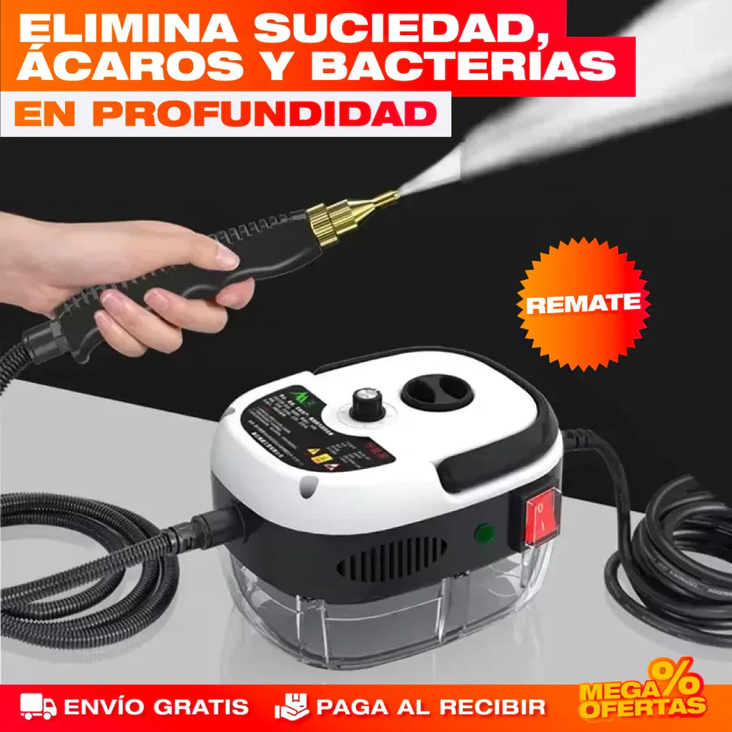 🔥Limpiador a Vapor con Esterilización a Presión🔥