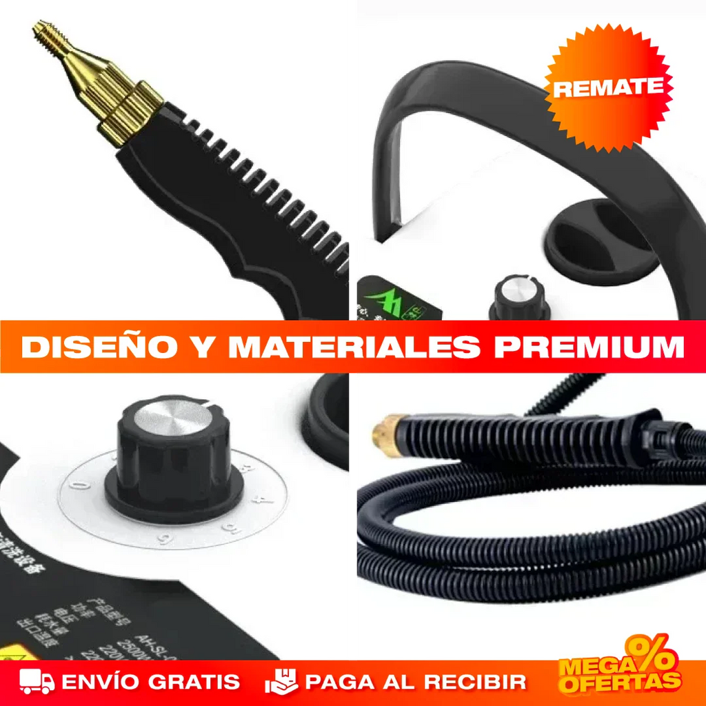 🔥Limpiador a Vapor con Esterilización a Presión🔥