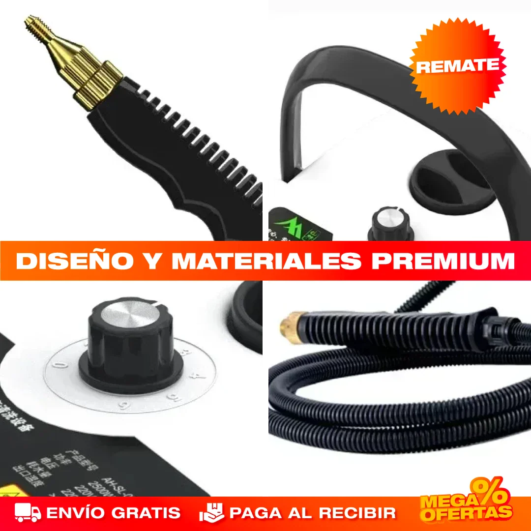 🔥Limpiador a Vapor con Esterilización a Presión🔥