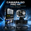 🔥 LIQUIDACIÓN DE STOCK: - CÁMARA GOPRO 4K + FUNDA ULTRARRESISTENTE DE REGALO - [PROMOCIÓN DE CUMPLEAÑOS]🔥