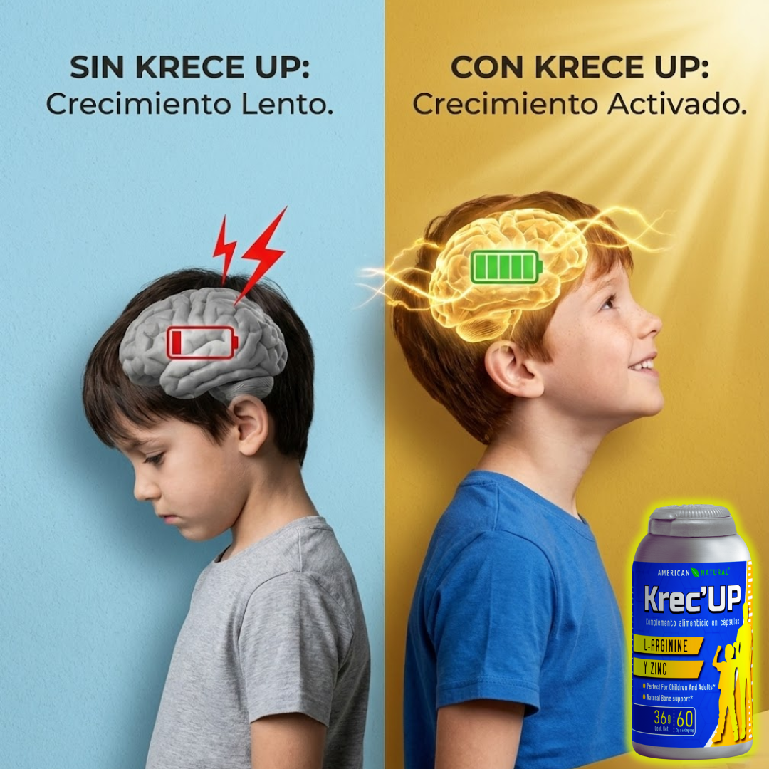 Krec Up : Tratamiento Completo de 2 Meses – Compra 1 Mes y Recibe 2 (Oferta Especial) 🎁