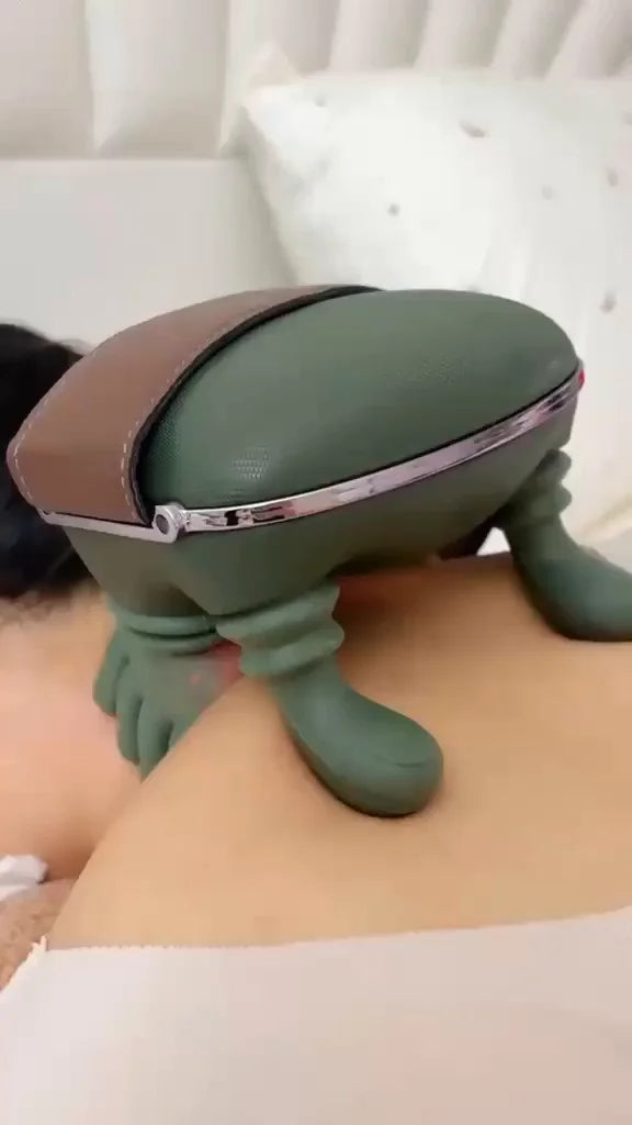 🔥MASAJEADOR CERVICAL 4D -Tu cuello aguanta todo el día. Ya es hora de que alguien lo cuide a él.  Elimina la tensión en 10 minutos . Tecnología 4D con calor que penetra el músculo de verdad.🔥